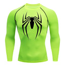 Camiseta Compressão masculina Homem Aranha de 2D