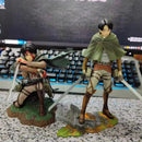 Action Figure Minas e Levi  Ackerman Anime Attack on Titan