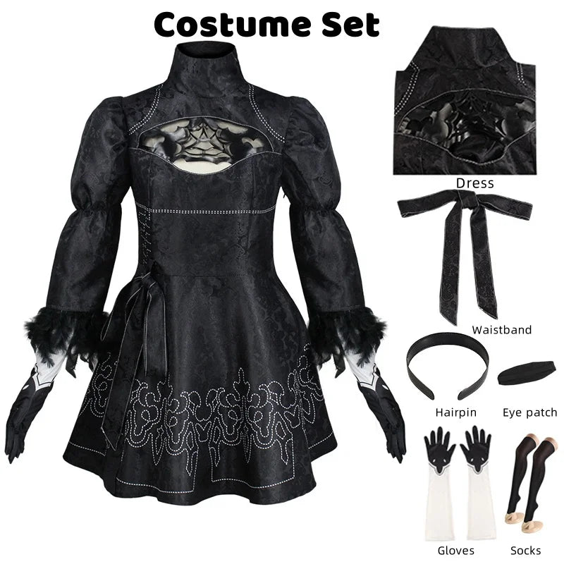 Cosplay 9s yorha 2b Game NIER AUTOMATA