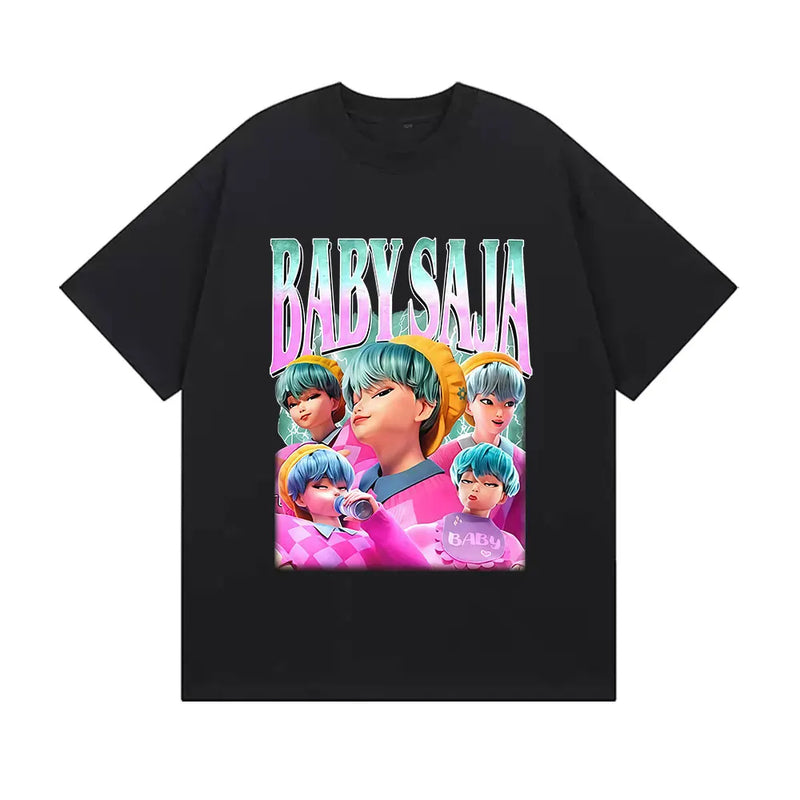 Camiseta Anime kpop huntrix Demon Hunters