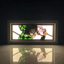 Light Box Led Papel 3D Anime Demon Slayer