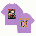 Hot Anime Bakugou Katsuki 01 Printing T-shirt Women Men Fashion Short Sleeve Street Casual Personality Summer T-shirt