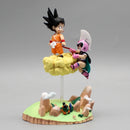 Action figure goku e chichi criança Anime dragon ball z