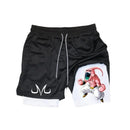 Shorts esportivos Majin Anime Dragon Ball
