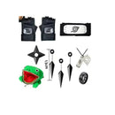 Acessórios Kakashi, Luvas, Máscara Kunai, Luvas Uchiha Anime Naruto