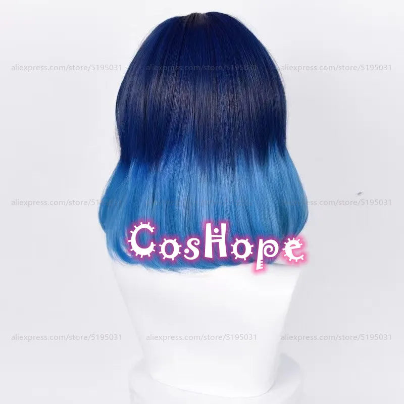 Peruca Sintéticas Resistentes ao Calor do Hashibira Inosuke