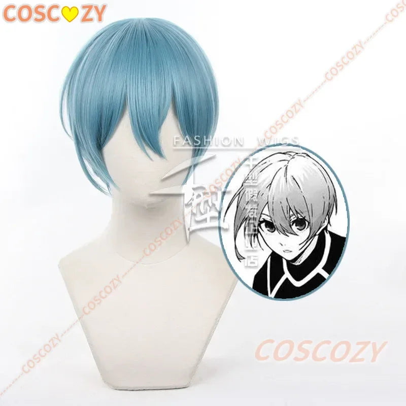 Peruca de Cosplay de  Bachira, Meguru, Hyoma, Chigiri, Nagi, Seishirou, Isagi, Yoichi, Mikage, Reo, Se, Itoshi, Kunigami Anime Blue Lock