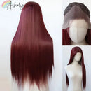 Perucas dianteiras Longa Marrom sintético - 13*4