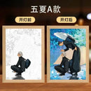 Quadro LED Night Light satoru gojo Anime Jujutsu Kaisen