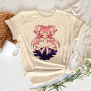 Camiseta feminina Madoka Magica
