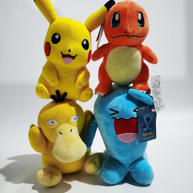 Pelúcia Anime Pokemon Genga, Pikachu 24cm