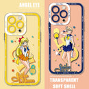 Capas Sailor Moon para samsung s24 s23 s22 s21 s20 s10 fe note20 note10