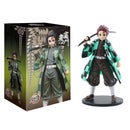 Action Figure kamado tanjirou & agatsuma zenitsu nezuko Anime academia demon slayer kimetsu no yaiba -16cm