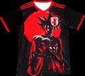 Camiseta esportes de futebol Anime Dragon ball