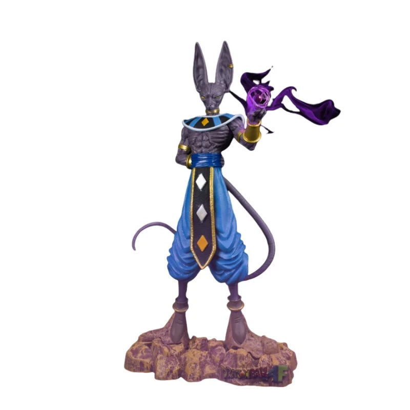 Action figure Grande Sacerdote, Beerus, Zen'o, Whis, Deuses da Destruição, Dxf Estátua anime DBZ