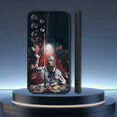 Capa de Celular Serie Alice in Borderland para Samsung Galaxy A73,31,32,72,41,53,52,71,22,5G,Note,J7,8,9 Capa preta macia