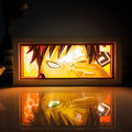 Luminária de luz em papel diversos anime