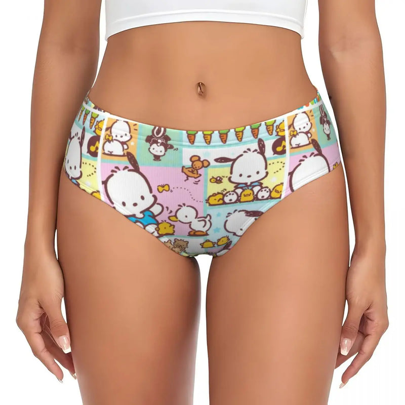 Calcinha Pochacco Estilo Kawaii
