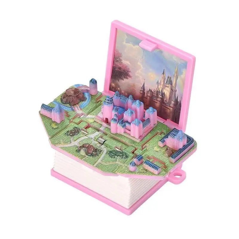 Mini chaveiro de livro 3D Harry potter