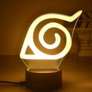 Luminária do quarto  Boruto/Itachi/Akatsuki/Uzumaki/Minato/Akatsuki Night Light