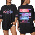 Camiseta Anime kpop huntrix Demon Hunters