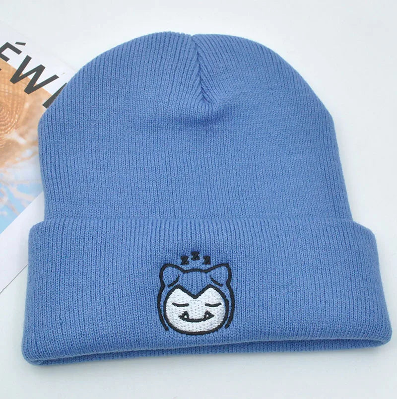 Gorros Snorlax/Psyduck/Bonnet/dito Anime Pokémon