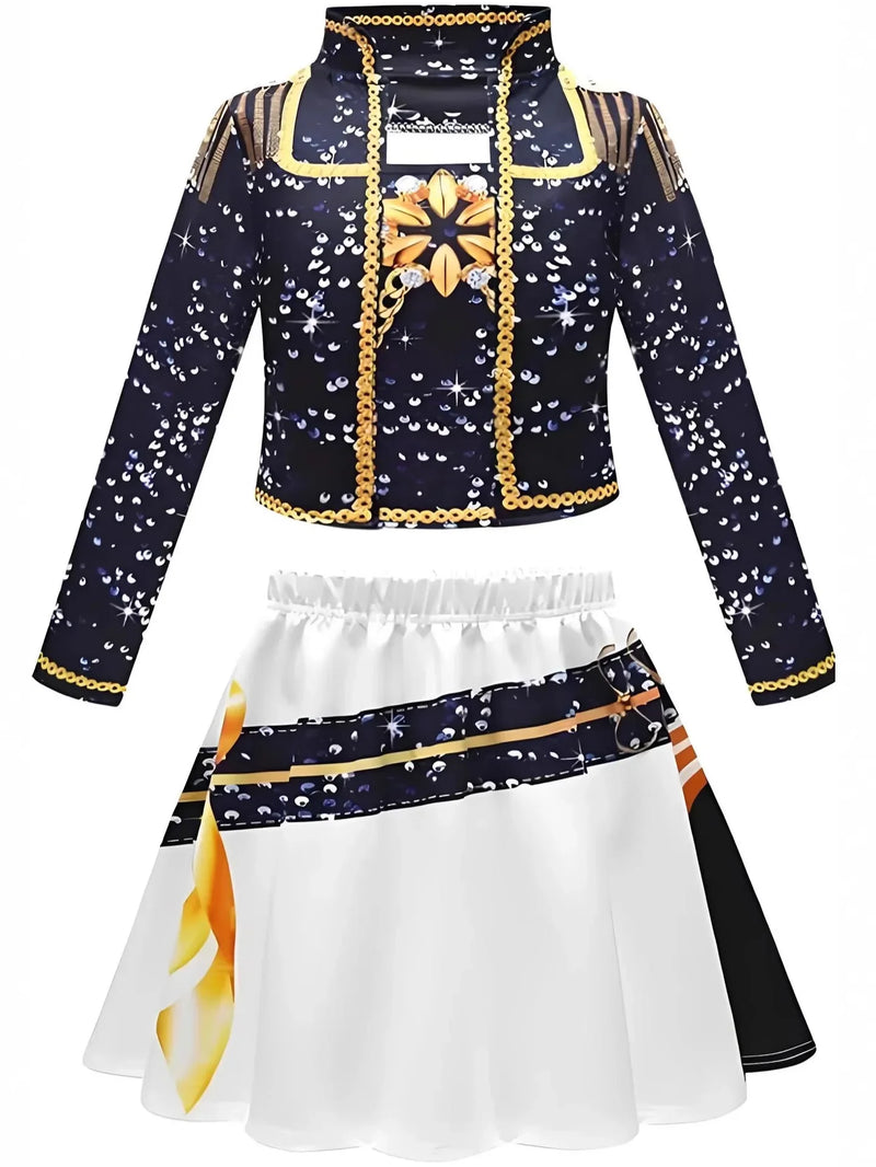 Cosplay rumi, mira & zoey Infantil Anime kpop huntrix Demon Hunters