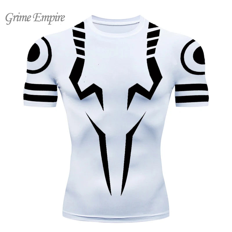 Camiseta compressão Anime jujutsu kaisen