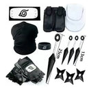 Acessórios Kakashi, Luvas, Máscara Kunai, Luvas Uchiha Anime Naruto