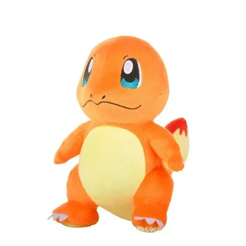 Pelúcia Pikachu, Charmander, Squirtle, Bulbasaur, Jigglypuff, Eevee, Snorlax, Lapras, Anime Pokemon 20cm