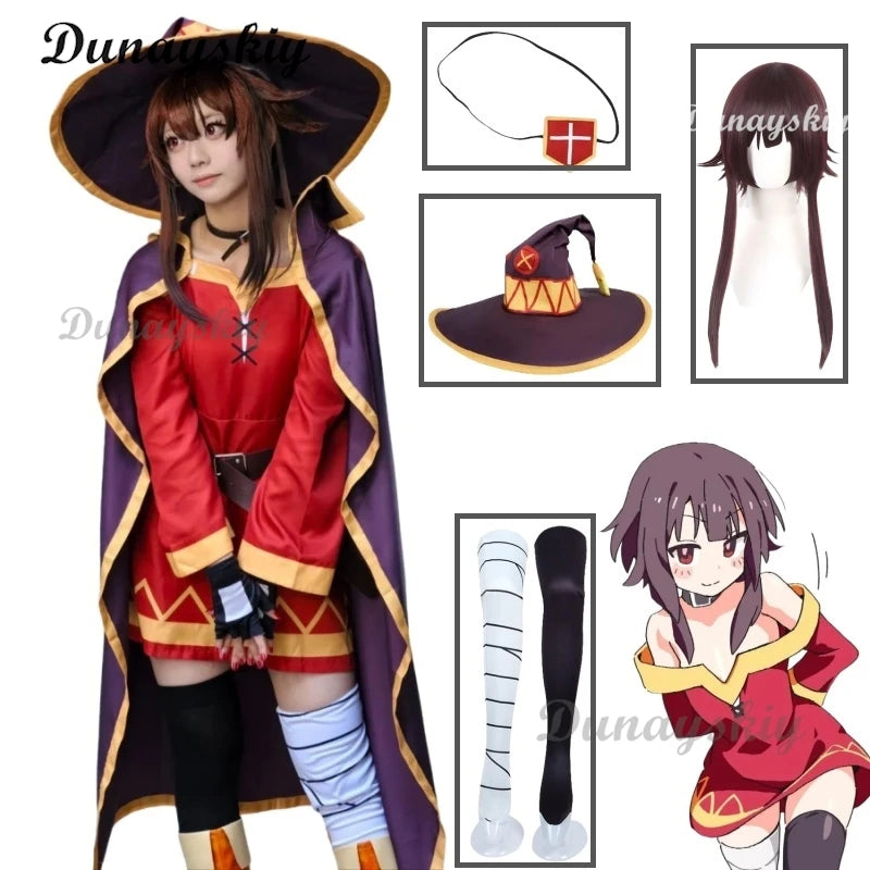 Cosplay Megumin Anime konosuba