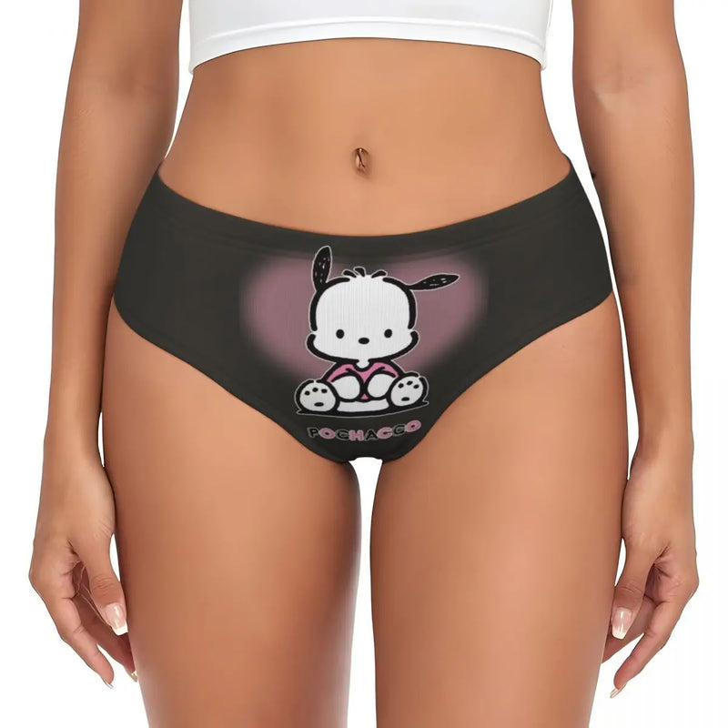 Calcinha Pochacco Estilo Kawaii