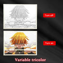 Quadro em led night Anime Demon Slayer :Kimetsu não Yaiba