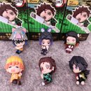 Mini Action Figure Anime Demon Slayer - 1 pçs