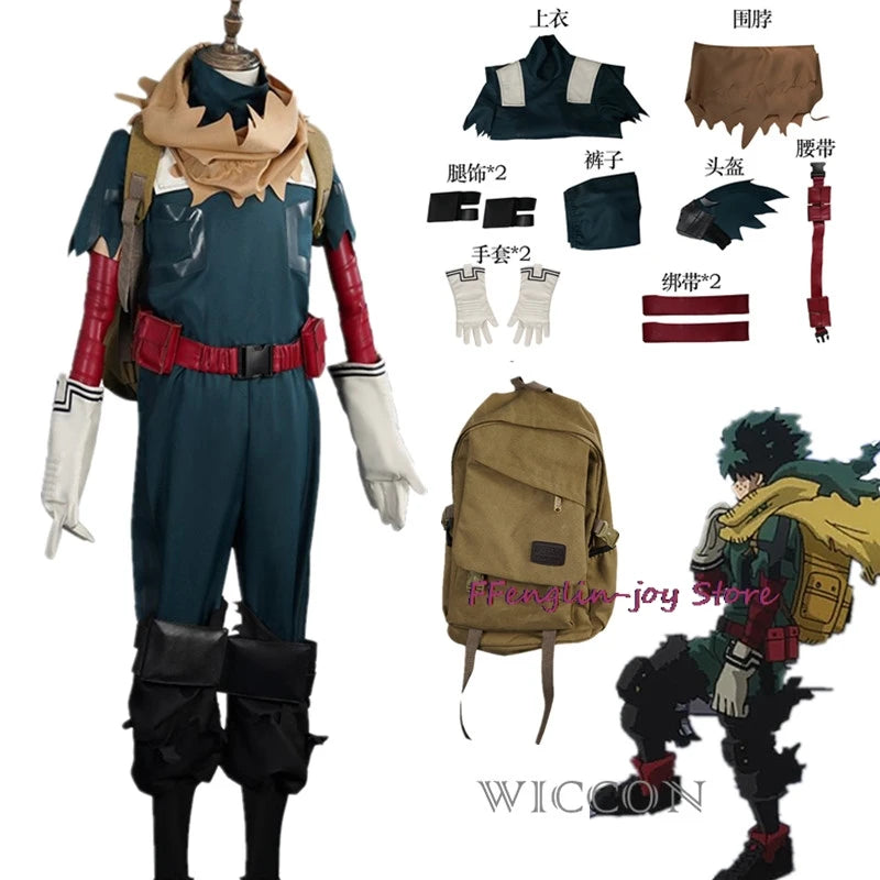 Cosplay izuku midoriya deku Anime boku no hero academia
