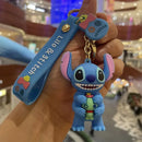 chaveiro mickey, stitch & xepa