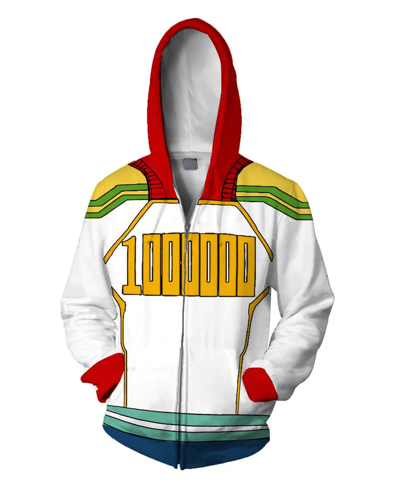 Moletom midoriya izuku, todoroki & bakugou katsu traje com capuz Anime my hero academia