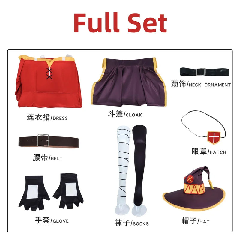 Cosplay Megumin Anime  KONOSUBA -God's blessing on this wonderful world