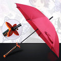 Guarda-chuva Katana Anime Demon Slayer, Tamanho Real