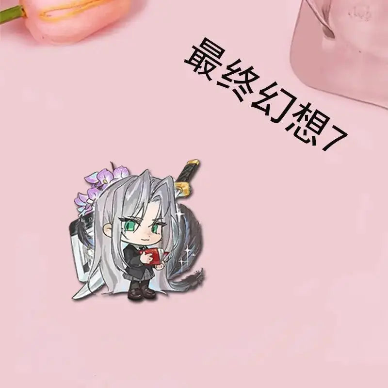 Suporte acrílico  lockhart/sephiroth Game Final Fantasy VII