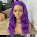 Peruca roxa brilhante