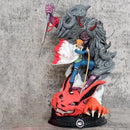 Action Figure minato namikaze vs kurama Anime naruto, 23 cm