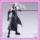 Em estoque quadrado enix final fantasia vii BRING ARTS Sephiroth figura de ação anime modelo brinquedos da moda boneca de mesa colecionáveis
