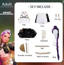 Cosplay rumi, mira & zoey Anime kpop huntrix Demon Hunters