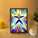 Quadro em led night Anime Dragon ball z