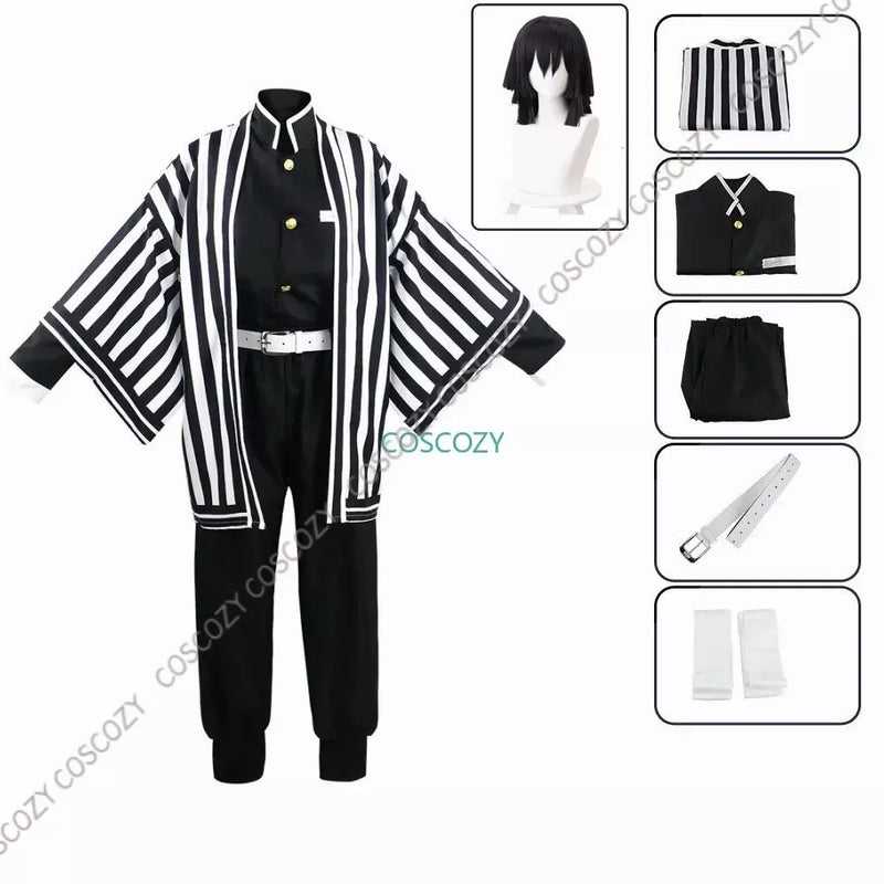Cosplay Iguro Obanai Anime demon slayer