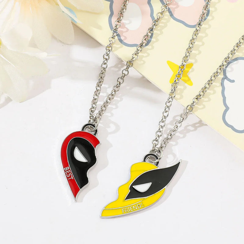 Colar Deadpool e Wolverine