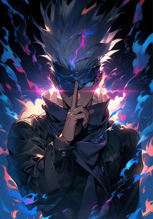 Japonês popular menino quadrinhos poster imprime fantasia escura escola batalha anime pintura em tela sala de estar menino decoração casa