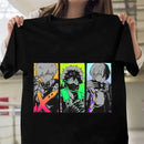 Camiseta Deku/Bakugou Katsuki/Todoroki Shoto Anime Boku no Hero Academia