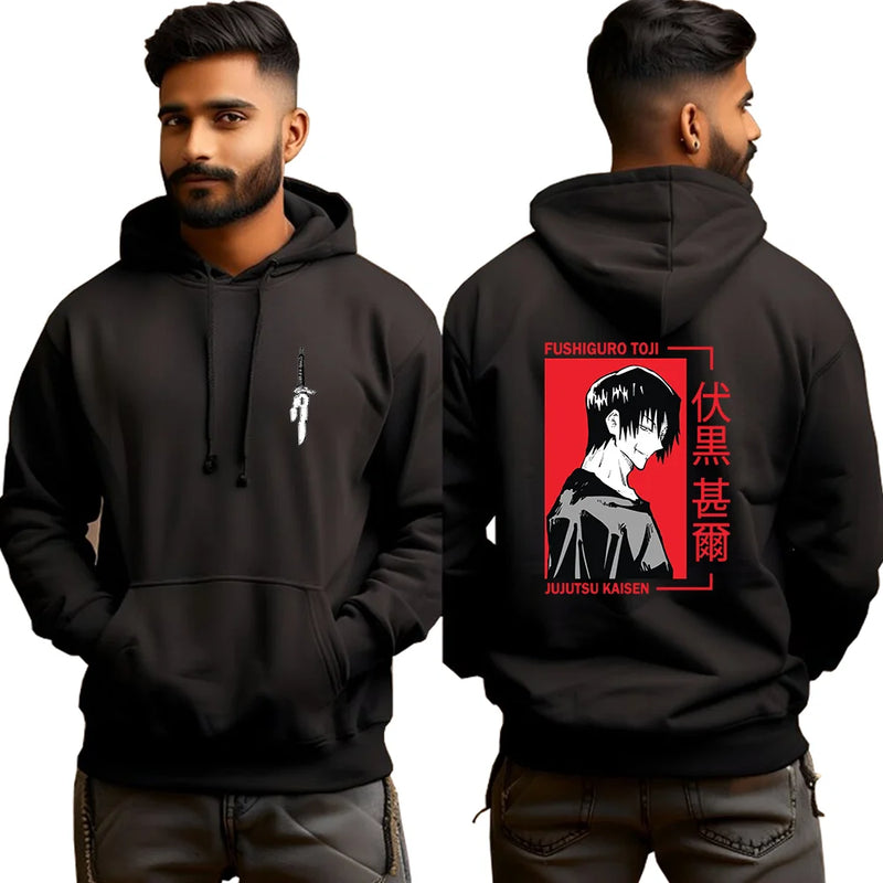 Moletom fushiguro toji fushiguro Behind Anime JJK